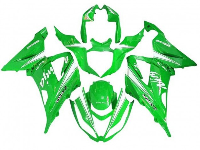 Comprare Carena Moto Kawasaki ZX6R 2013-2018 - Verde Bianco