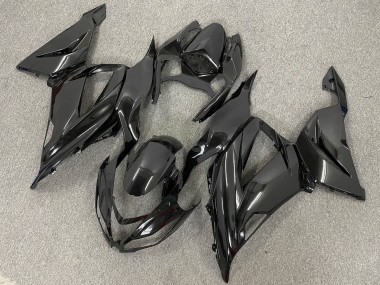 Comprare Kit Carena Moto ABS Kawasaki ZX6R 2013-2018 - Nero Lucido Nero Opaco