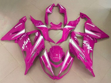 Comprare Carena Moto Kawasaki ZX6R 2013-2018 - Rosa Bianco