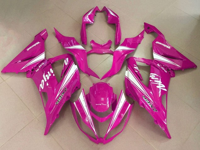 Comprare Carena Moto Kawasaki ZX6R 2013-2018 - Rosa Bianco