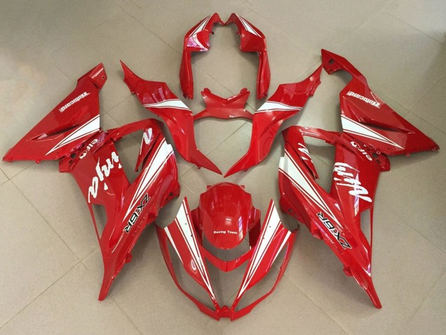 Comprare Carena Moto Kawasaki ZX6R 2013-2018 - Rosso Bianco