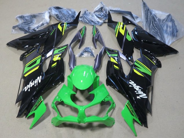 Comprare Carena Moto Kawasaki ZX6R 2019-2022 - Verde Giallo Nero Lucido