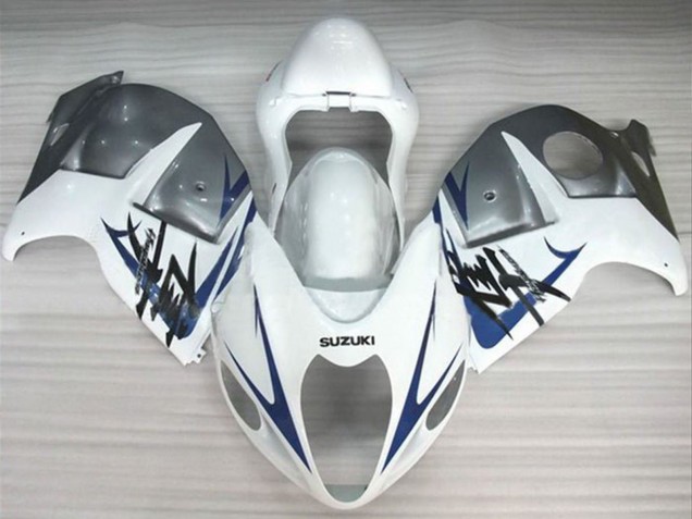 Comprare Carena Moto Suzuki GSXR1000 1996-2007 - Bianco Argento Blu