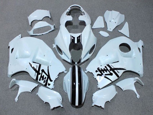 Comprare Carena Moto Suzuki GSXR1000 1996-2007 - Bianco Nero Banda