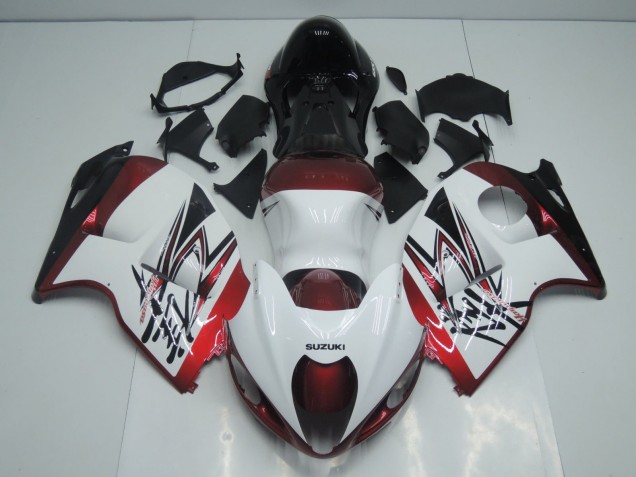Comprare Carena Moto Suzuki GSXR1000 1996-2007 - Bianco Caramella Rosso Nero