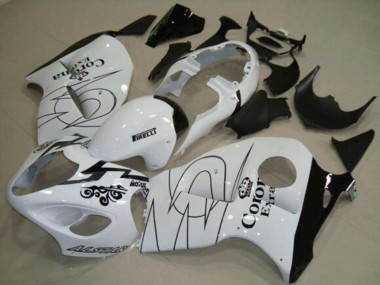 Comprare Carena Moto Suzuki GSXR1000 1996-2007 - Bianco Nero Corona Tribal