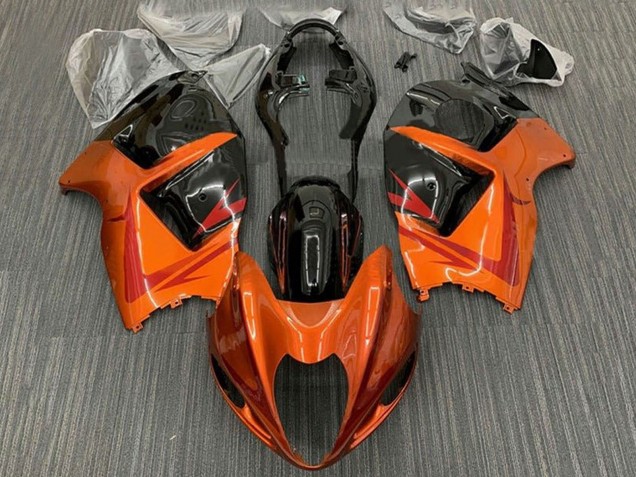 Comprare Carena Moto Suzuki GSXR1000 1996-2007 - Arancia Nero Rosso