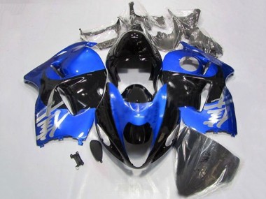 Comprare Carena Moto Suzuki GSXR1000 1996-2007 - Blu Chrome Nero