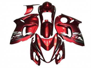 Comprare Carene Moto Suzuki GSXR 1300 Hayabusa 2008-2020 - Rosso Argento Bianco