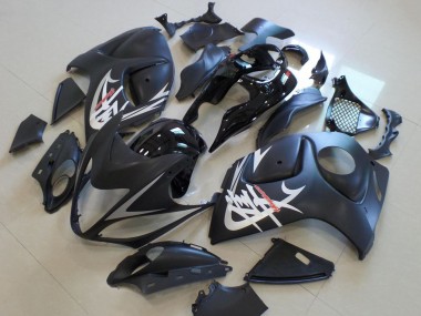 Comprare Carene Moto Suzuki GSXR 1300 Hayabusa 2008-2020 - Nero Opaco Nero Lucido Argento