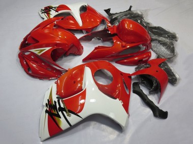 Comprare Carene Moto Suzuki GSXR 1300 Hayabusa 2008-2020 - Rosso Bianco Nero Decal