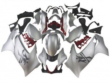 Comprare Carene Moto Suzuki GSXR 1300 Hayabusa 2021-2025 - Argento Rosso Scuro