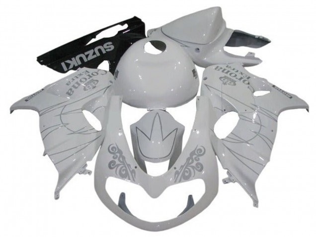 Comprare Carena Moto Suzuki TL1000R 1998-2003 - Bianco Argento Corona