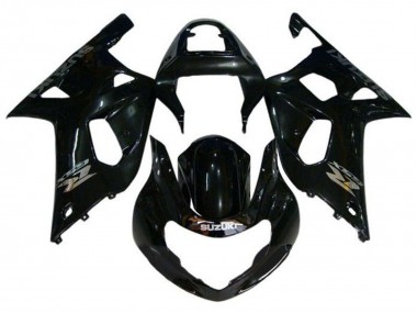 Comprare Carena Moto Suzuki GSXR1000 2000-2002 - Nero Lucido Chrome