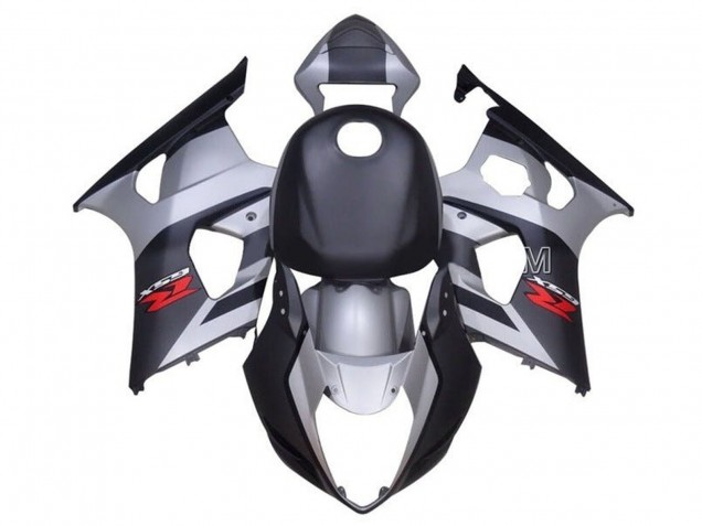 Comprare Carena Moto Suzuki GSXR 1000 2003-2004 - Argento Grigio Nero Rosso