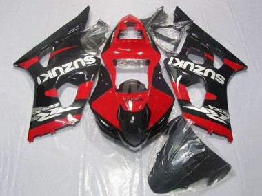 Comprare Carena Moto Suzuki GSXR 1000 2003-2004 - Rosso Nero Argento
