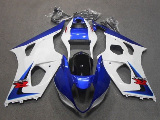 Comprare Carena Moto Suzuki GSXR 1000 2003-2004 - Bianco Blu Nero Rosso