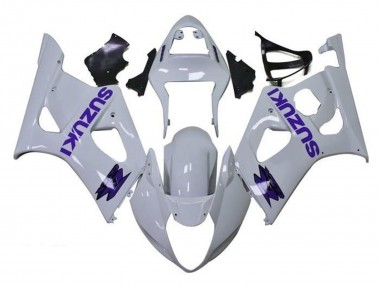 Comprare Carena Moto Suzuki GSXR 1000 2003-2004 - Bianco Viola