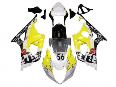 Comprare Carena Moto Suzuki GSXR 1000 2003-2004 - Giallo Bianco Nero