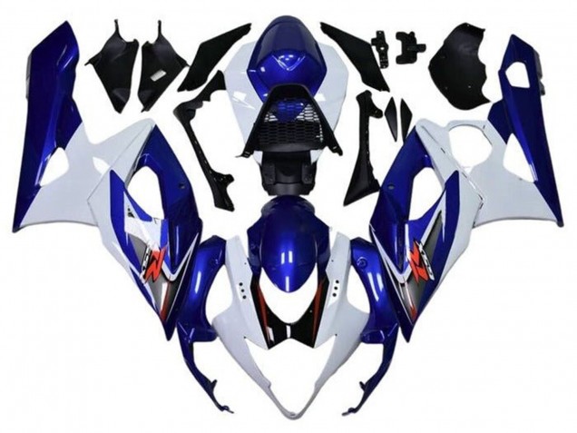 Comprare Carena Moto Suzuki GSXR 1000 2005-2006 - Bianco Blu Rosso