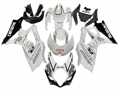 Comprare Carena Moto Suzuki GSXR 1000 2005-2006 - Bianco Nero Corona Motul
