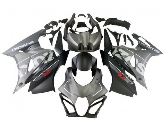 Comprare Carena Moto Suzuki GSXR1000 2017-2024 - Argento Opaco Nero Opaco