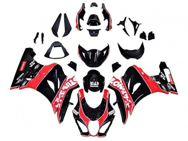 Comprare Carena Moto Suzuki GSXR1000 2017-2024 - Nero Lucido Rosso Bianco Gessato