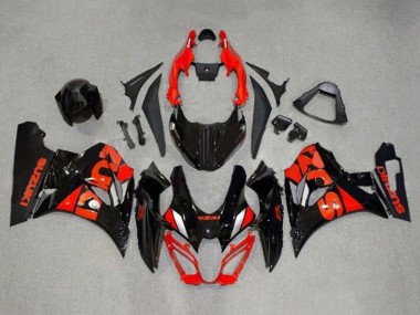Comprare Carena Moto Suzuki GSXR1000 2017-2024 - Nero Rosso Argento
