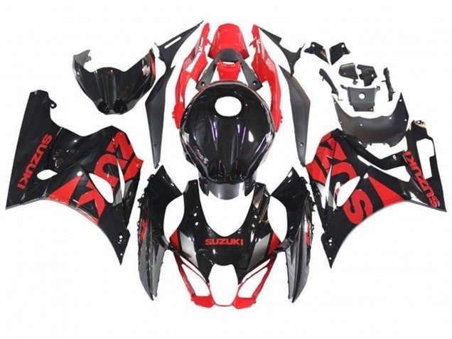 Comprare Carena Moto Suzuki GSXR1000 2017-2024 - Nero Rosso