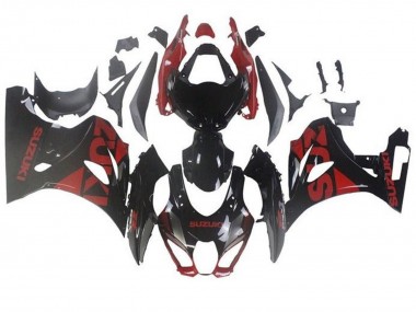 Comprare Carena Moto Suzuki GSXR1000 2017-2024 - Nero Rosso Scuro