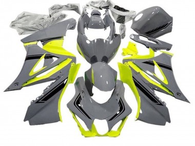 Comprare Carena Moto Suzuki GSXR1000 2017-2024 - Grigio Giallo Nero