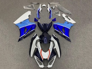 Comprare Carena Moto Suzuki GSXR1000 2017-2024 - Bianco Triple Blu Rosso