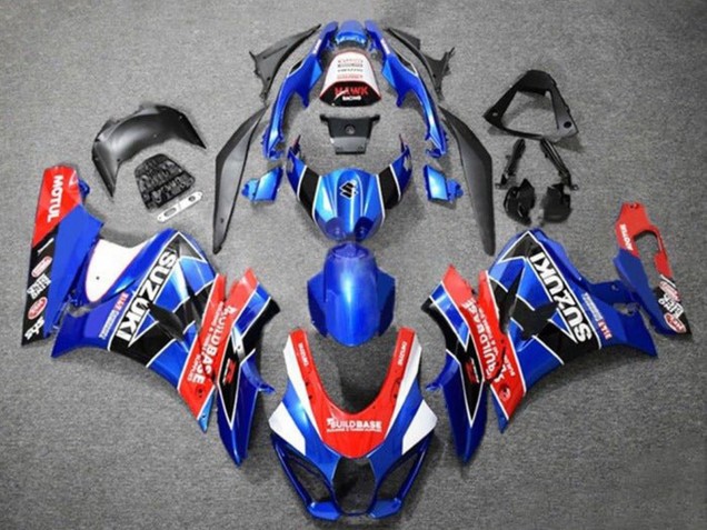 Comprare Carena Moto Suzuki GSXR1000 2017-2024 - Blu Rosso Bianco Nero