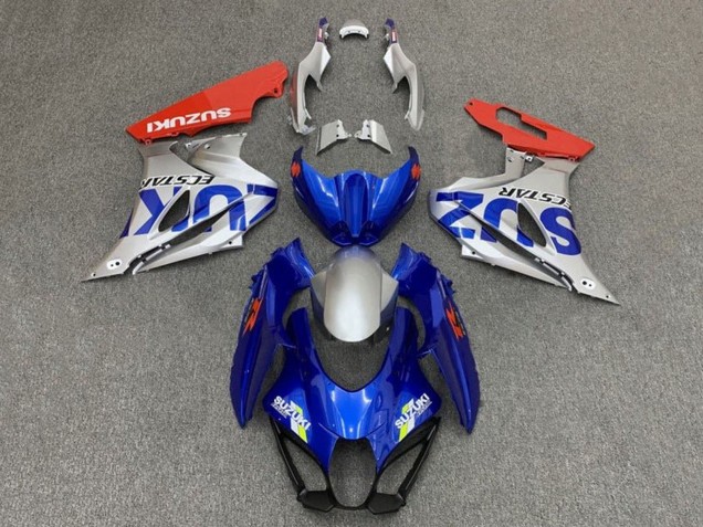 Comprare Carena Moto Suzuki GSXR1000 2017-2024 - Blu Argento Rosso