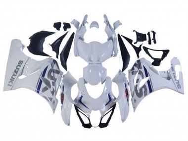 Comprare Carena Moto Suzuki GSXR1000 2017-2024 - Bianco Argento Blu