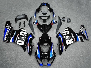 Comprare Carena Moto Suzuki GSXR1000 2017-2024 - Nero Blu Bianco