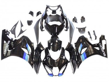 Comprare Carena Moto Suzuki GSXR1000 2017-2024 - Nero Blu Banda