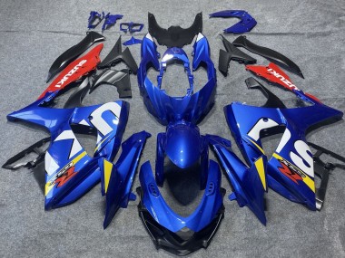 Comprare Carena Moto Suzuki GSXR 1000 2009-2016 - Blu Rosso Bianco Giallo