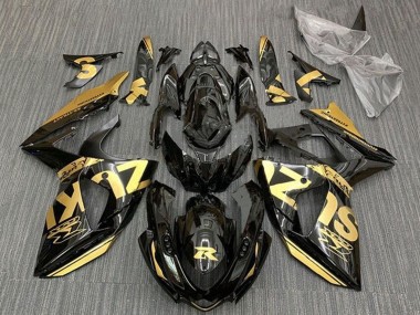 Comprare Carena Moto Suzuki GSXR 1000 2009-2016 - Oro Nero Lucido