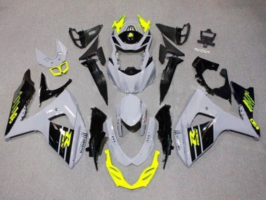 Comprare Carena Moto Suzuki GSXR 1000 2009-2016 - Grigio Neon Giallo Nero