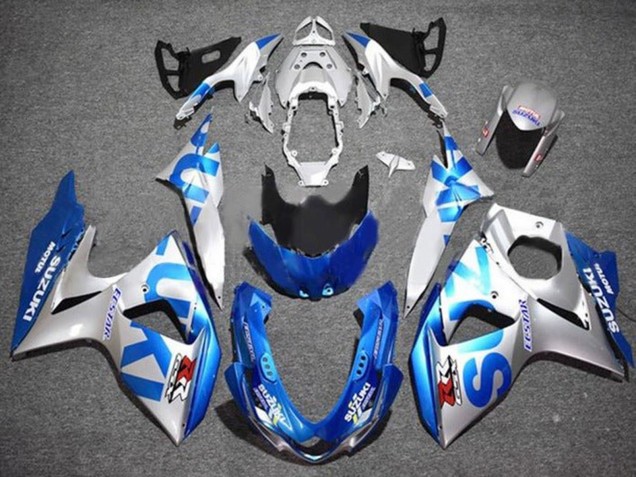 Comprare Carena Moto Suzuki GSXR 1000 2009-2016 - Argento Blu