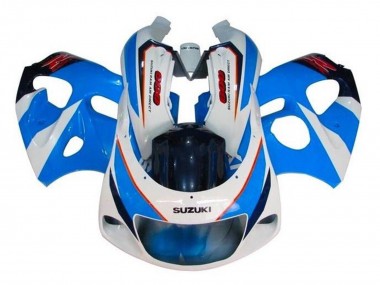 Comprare Carena Moto Suzuki GSXR 600 / GSXR 750 1996-2000 - Blu Bianco Rosso