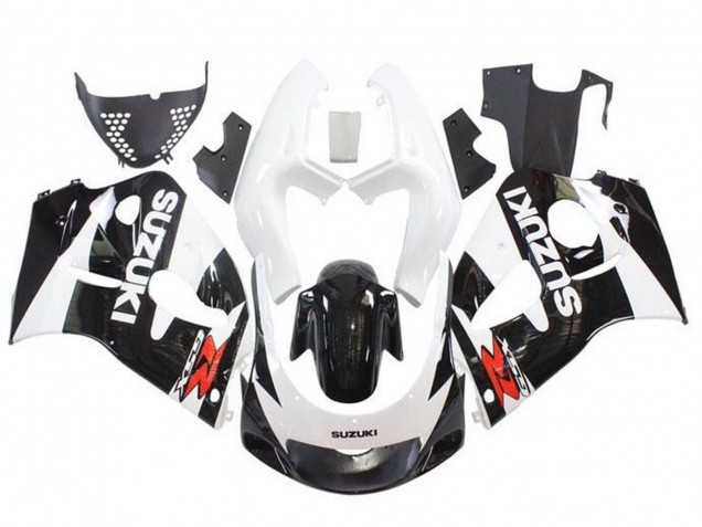Comprare Carena Moto Suzuki GSXR 600 / GSXR 750 1996-2000 - Bianco Nero Rosso