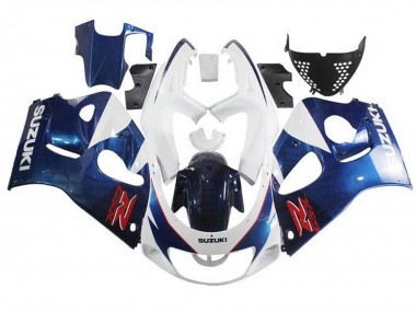 Comprare Carena Moto Suzuki GSXR 600 / GSXR 750 1996-2000 - Bianco Blu Rosso