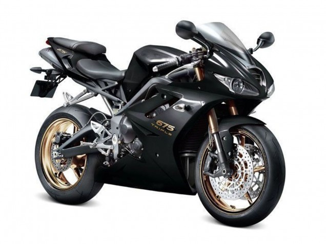 Comprare Carena Moto Triumph Daytona 675 Triple 2009-2012 - Nero Lucido