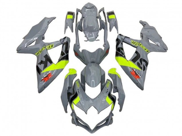 Comprare Carena Moto Suzuki GSXR 600 / GSXR 750 2008-2010 - Nardo Grigio Neon Giallo Nero Rosso