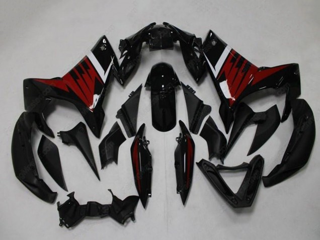 Comprare Carena Moto Yamaha FZ6R 2009-2015 - Nero Rosso Bianco