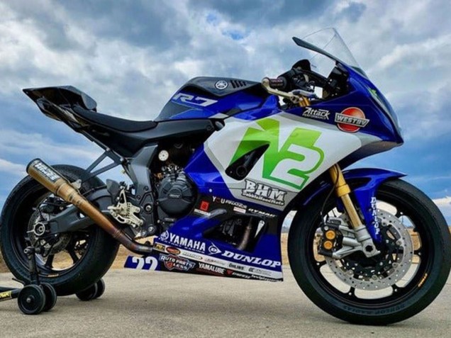 Comprare Carena Moto Yamaha YZF R7 2021-2024 - Blu N2