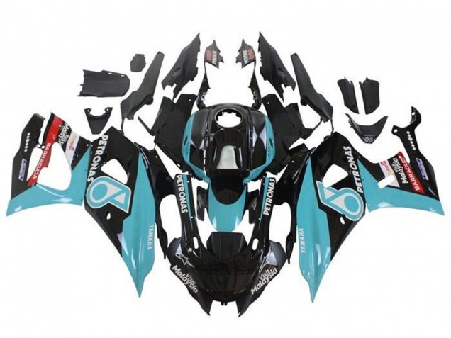 Comprare Carena Moto Yamaha YZF R7 2021-2024 - Nero Blu Petronas