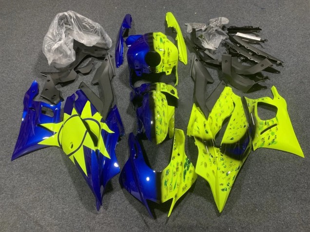 Comprare Carena Moto Yamaha YZF R3/R25 2022-2024 - Giallo Blu